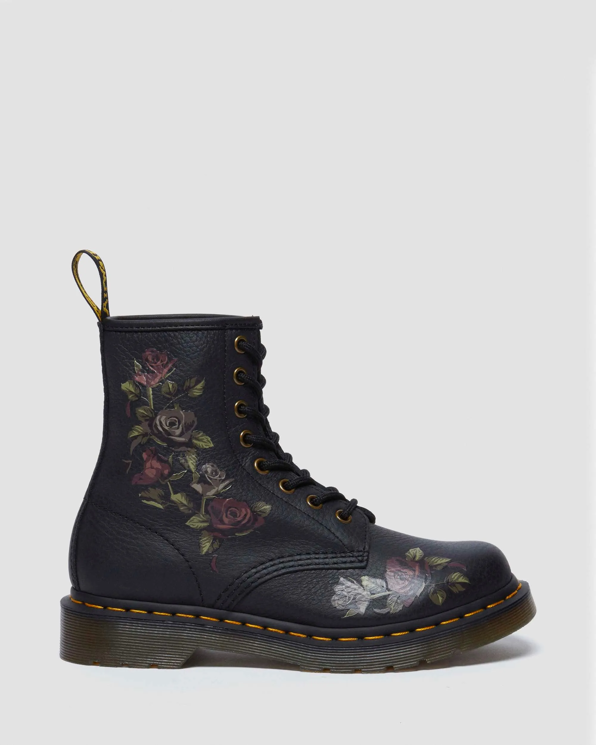 1460 Decayed Roses Leather Boots