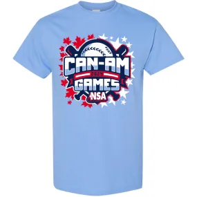 2024 NSA Can-AM Games Fastpitch Tournament T-Shirt