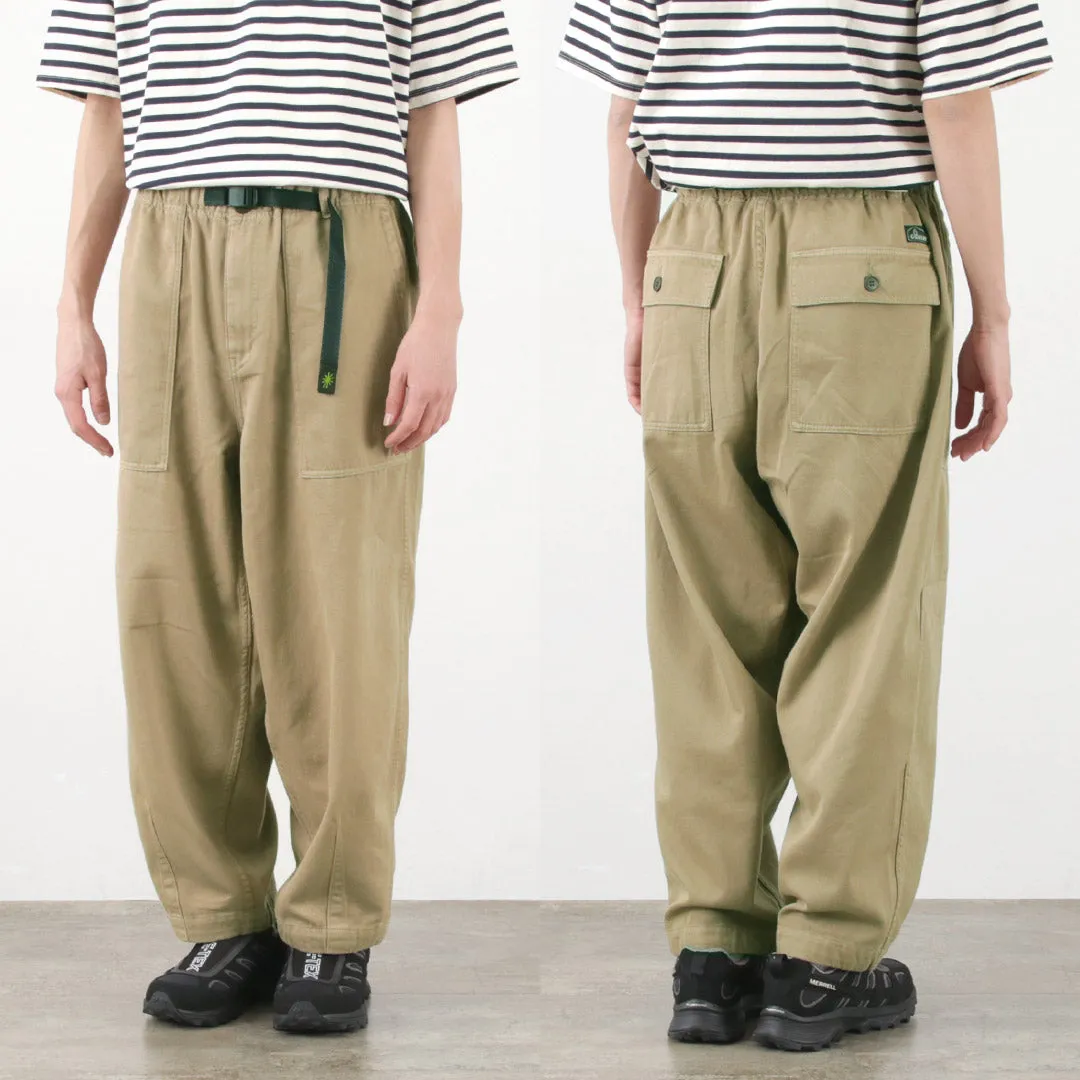 【30％OFF】GOHEMP（ゴーヘンプ） トラベル バルーンパンツ ヘンプコットン/リサイクルポリエステルクロス / メンズ イージー TRAVEL BALLOON PANTS H/CRe-Pet CLOTH【セール】