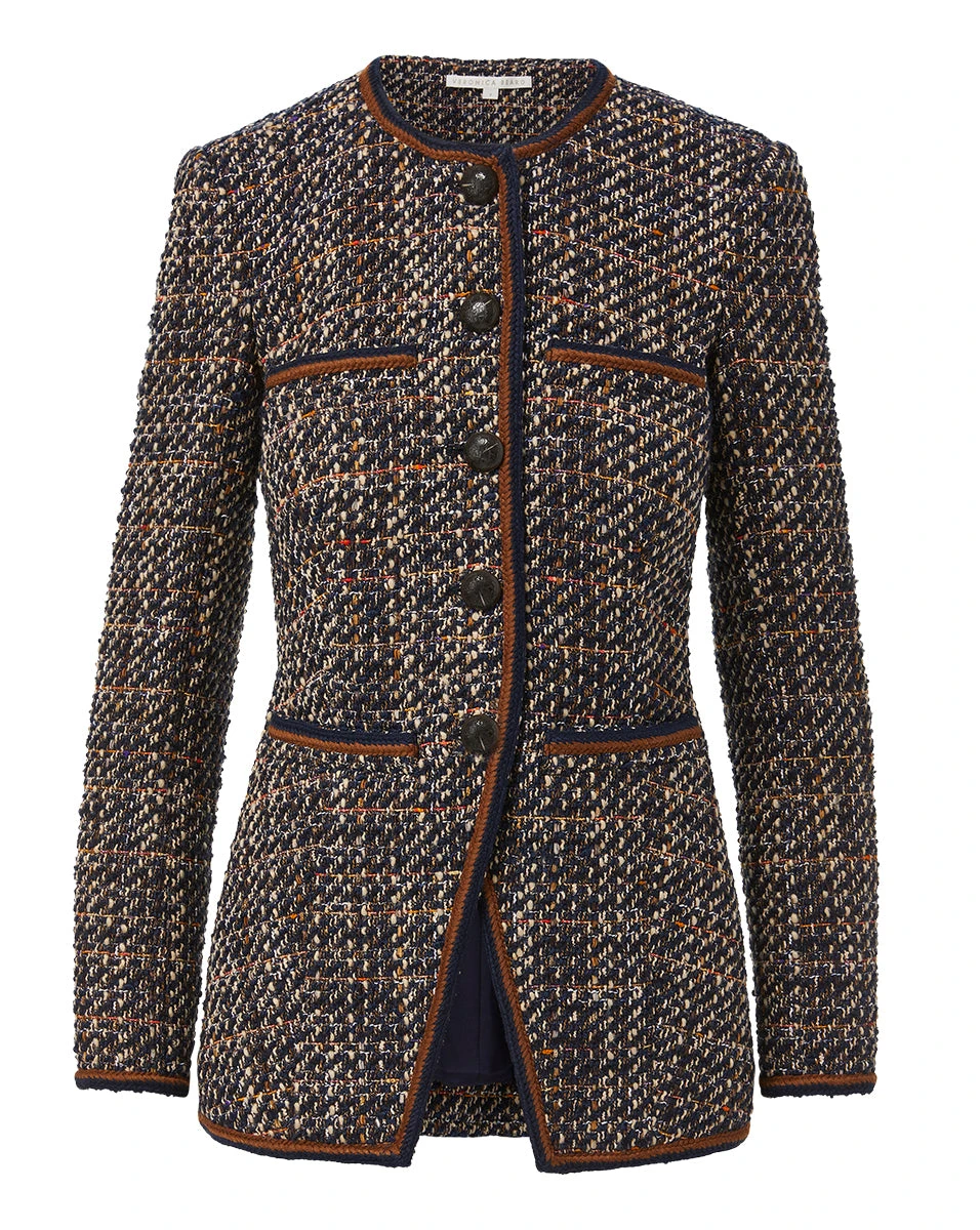 		Alessia Bouclé Tweed Jacket	