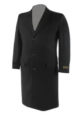 Anchor Uniform Men's Lancaster Single Breasted 100% Wool Topcoat