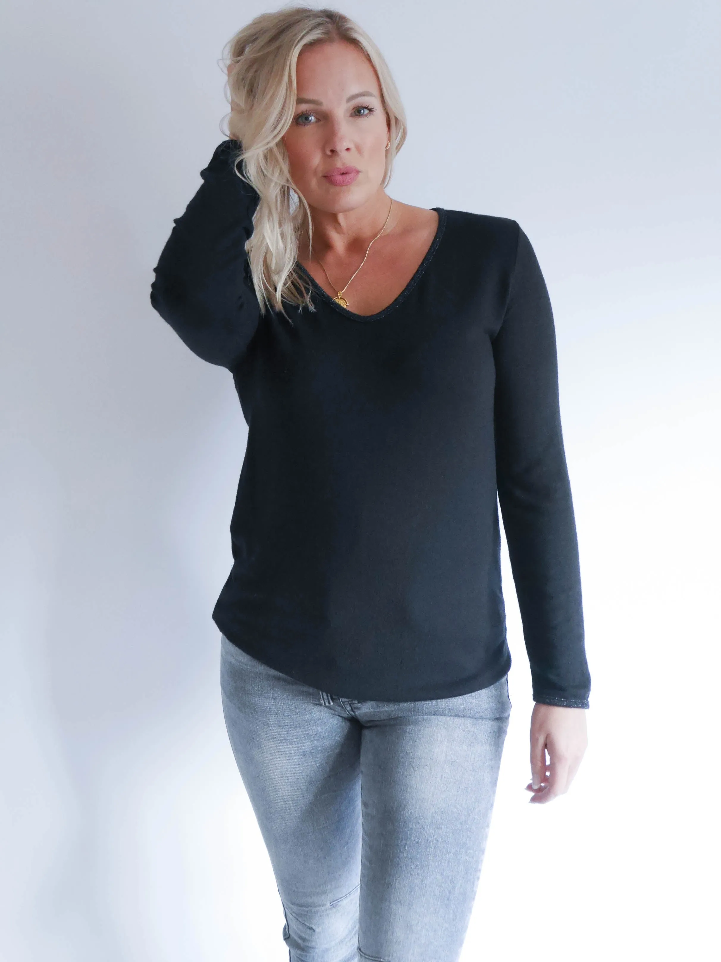 Andrea Top Black