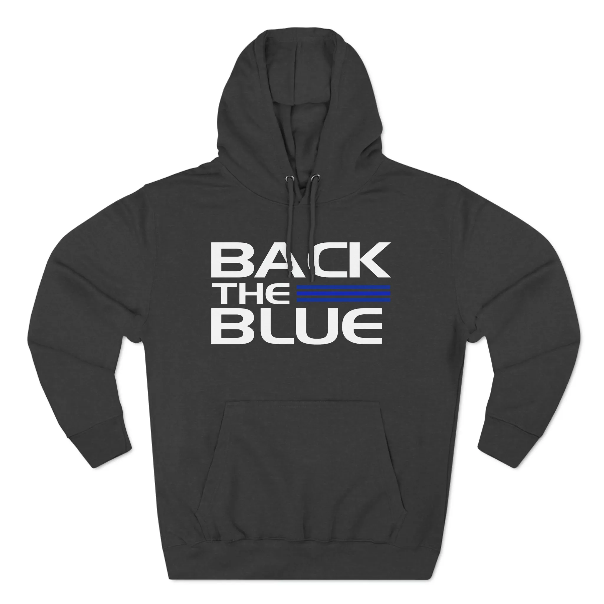 Back The Blue Hooded Sweatshirt