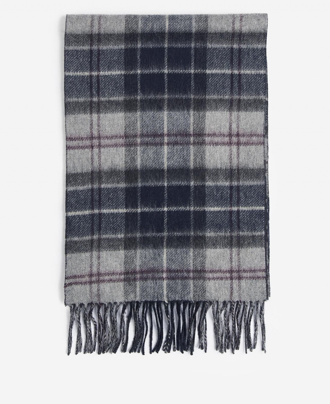 Barbour Galston Tartan Scarf Black/Slate