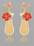 Beachy & Boozy Earrings