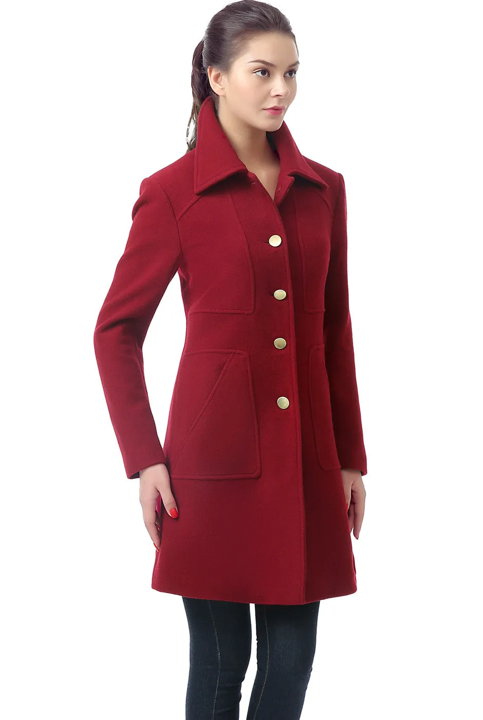 BGSD Women Elizabeth Wool Walking Coat