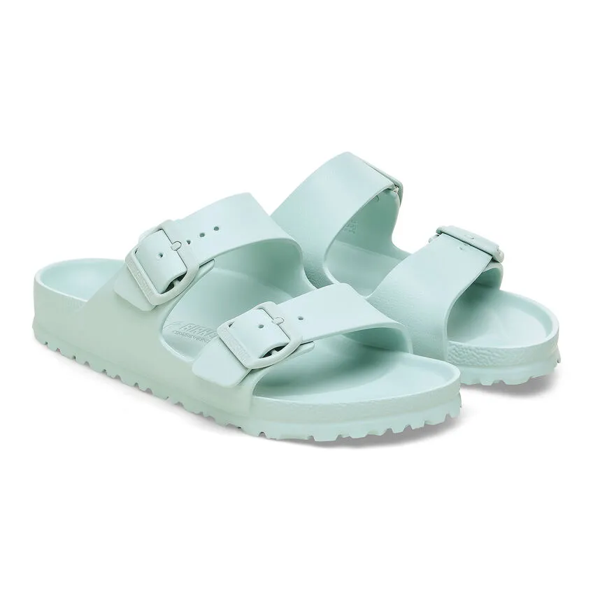 Birkenstock Women’s Arizona Eva Sandals-Surf Green