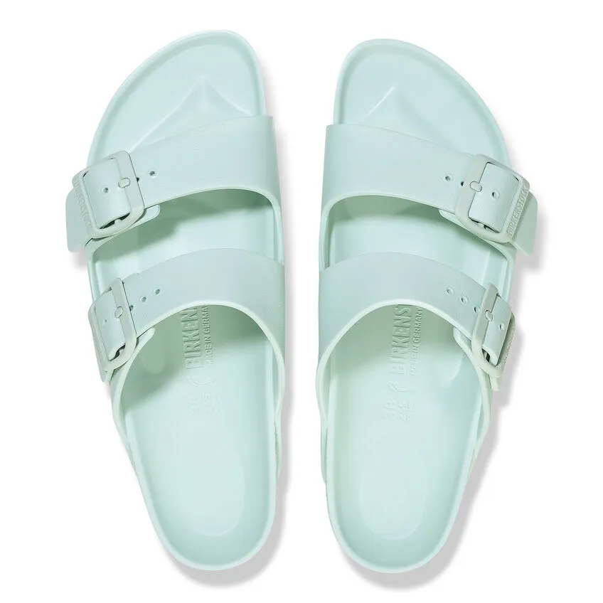 Birkenstock Women’s Arizona Eva Sandals-Surf Green