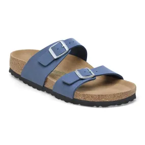 Birkenstock Women’s Sydney Vegan Slip On Sandals-Elemental Blue **Regular Width**