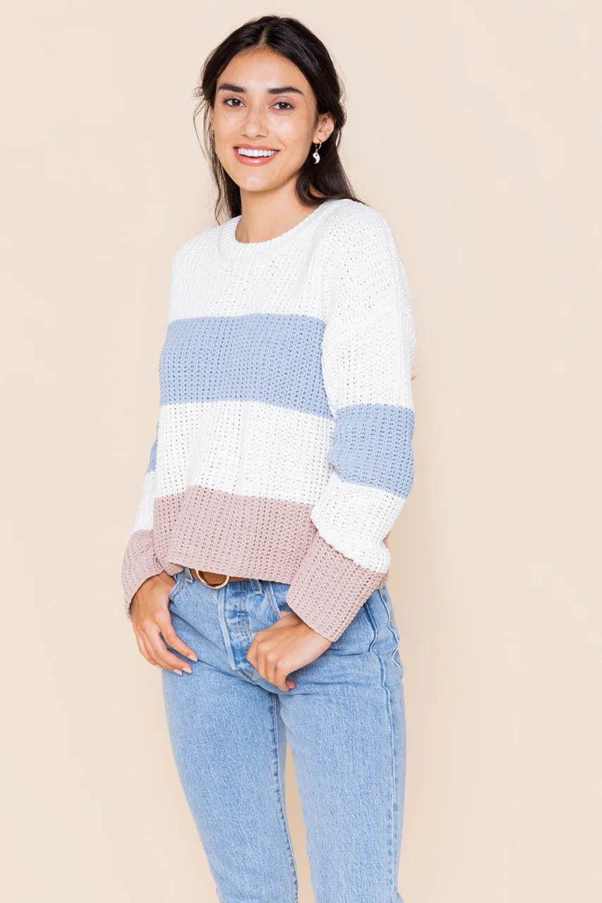 Brigette Color Block Sweater