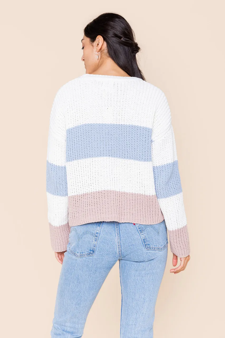 Brigette Color Block Sweater