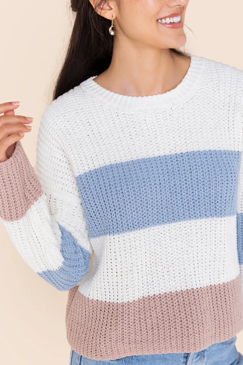 Brigette Color Block Sweater