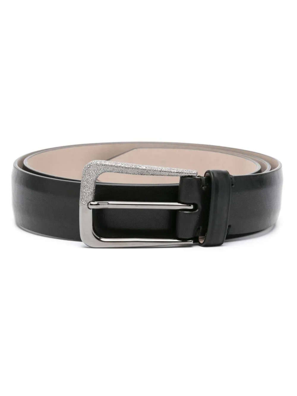 Brunello Cucinelli leather belt - Black