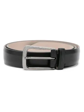 Brunello Cucinelli leather belt - Black