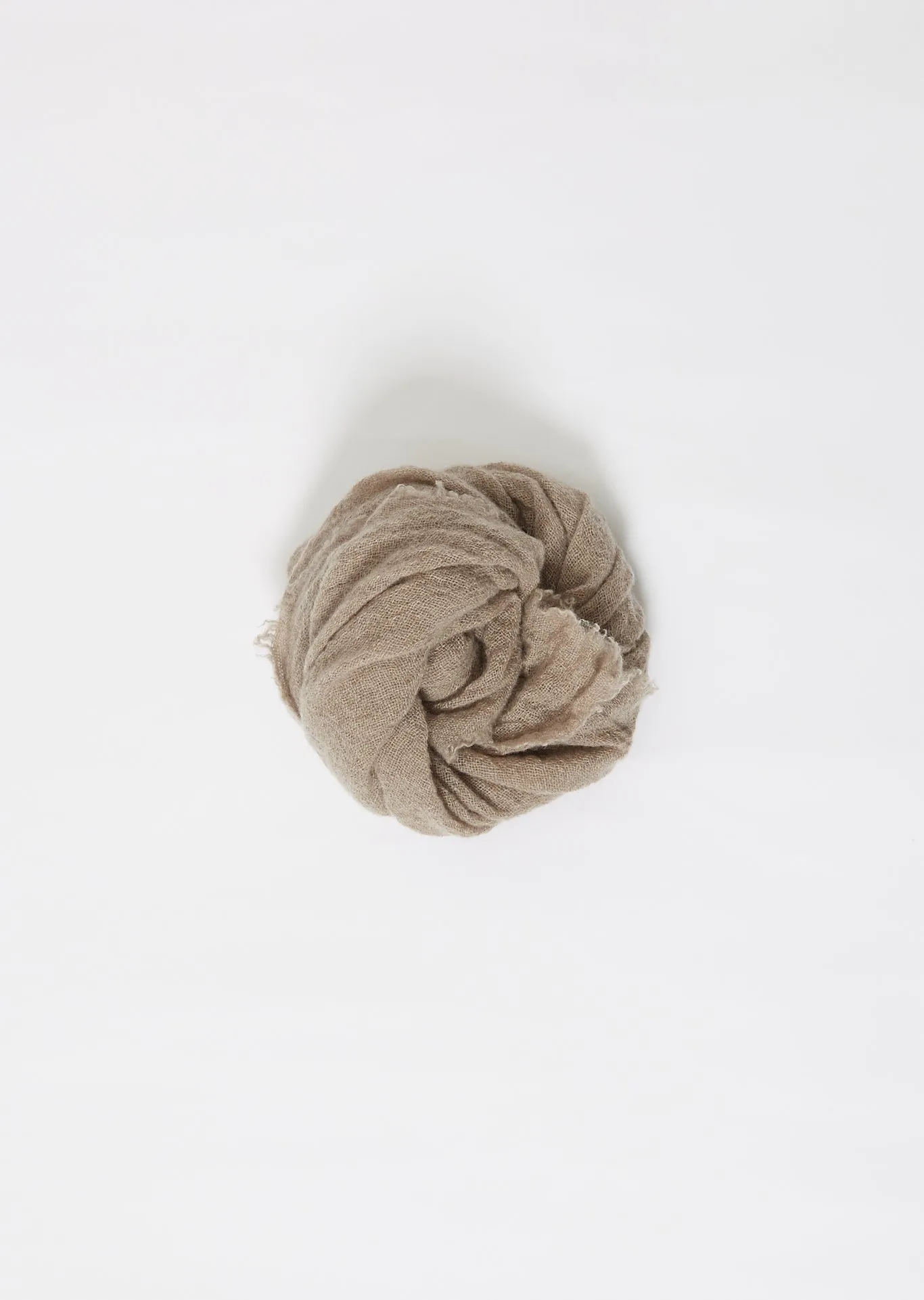 Cashmere Scarf — Ecru