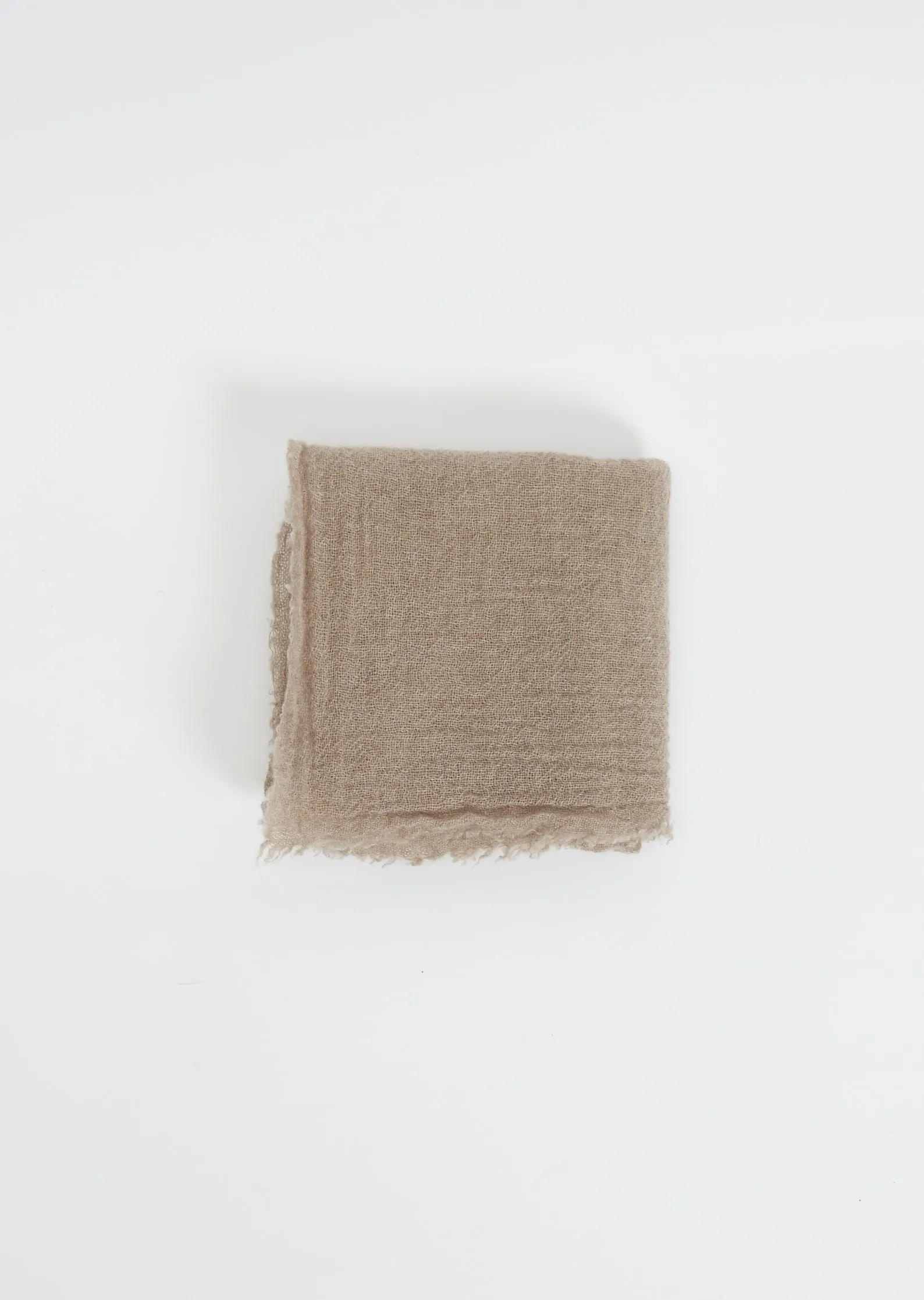 Cashmere Scarf — Ecru