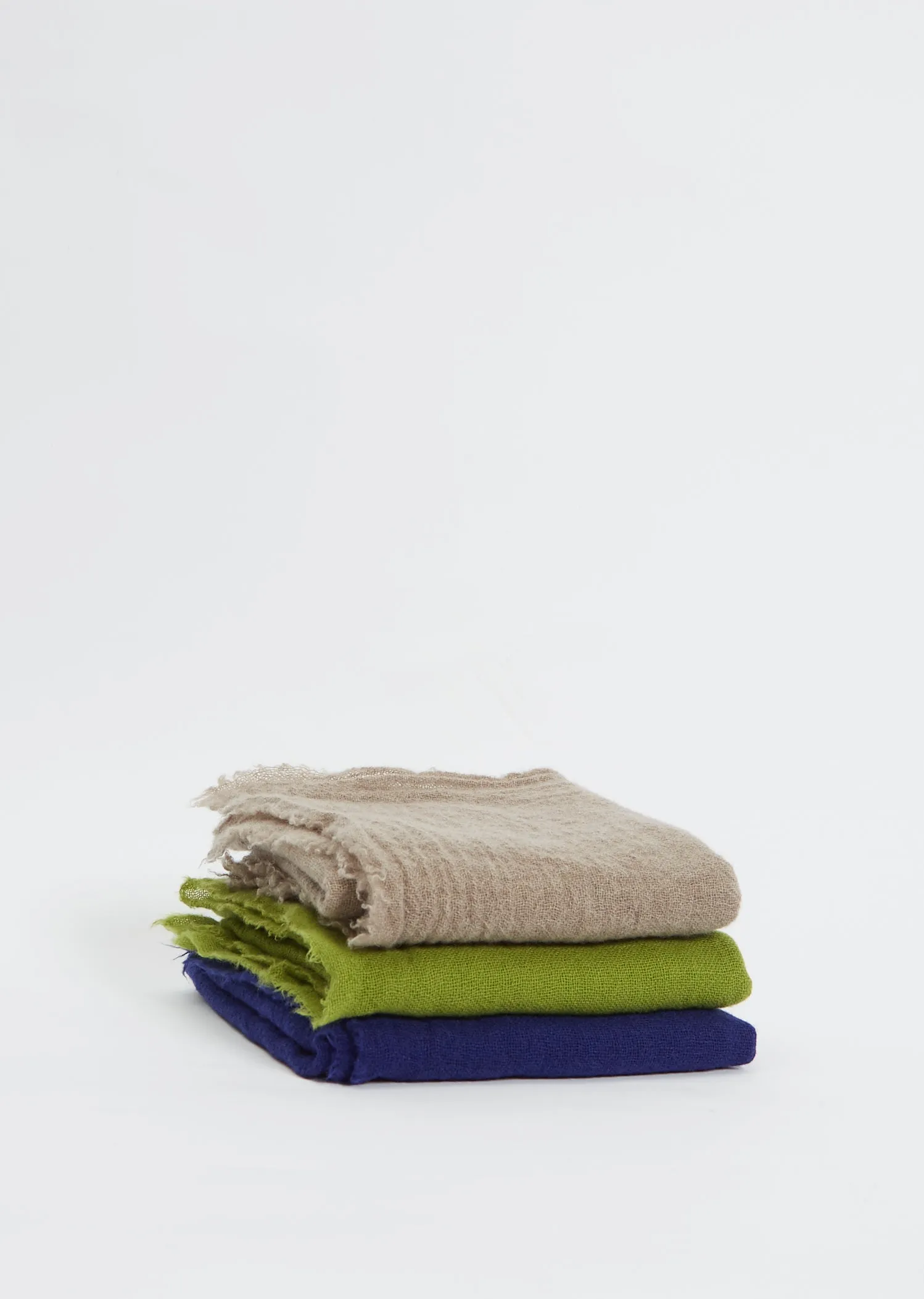 Cashmere Scarf — Ecru