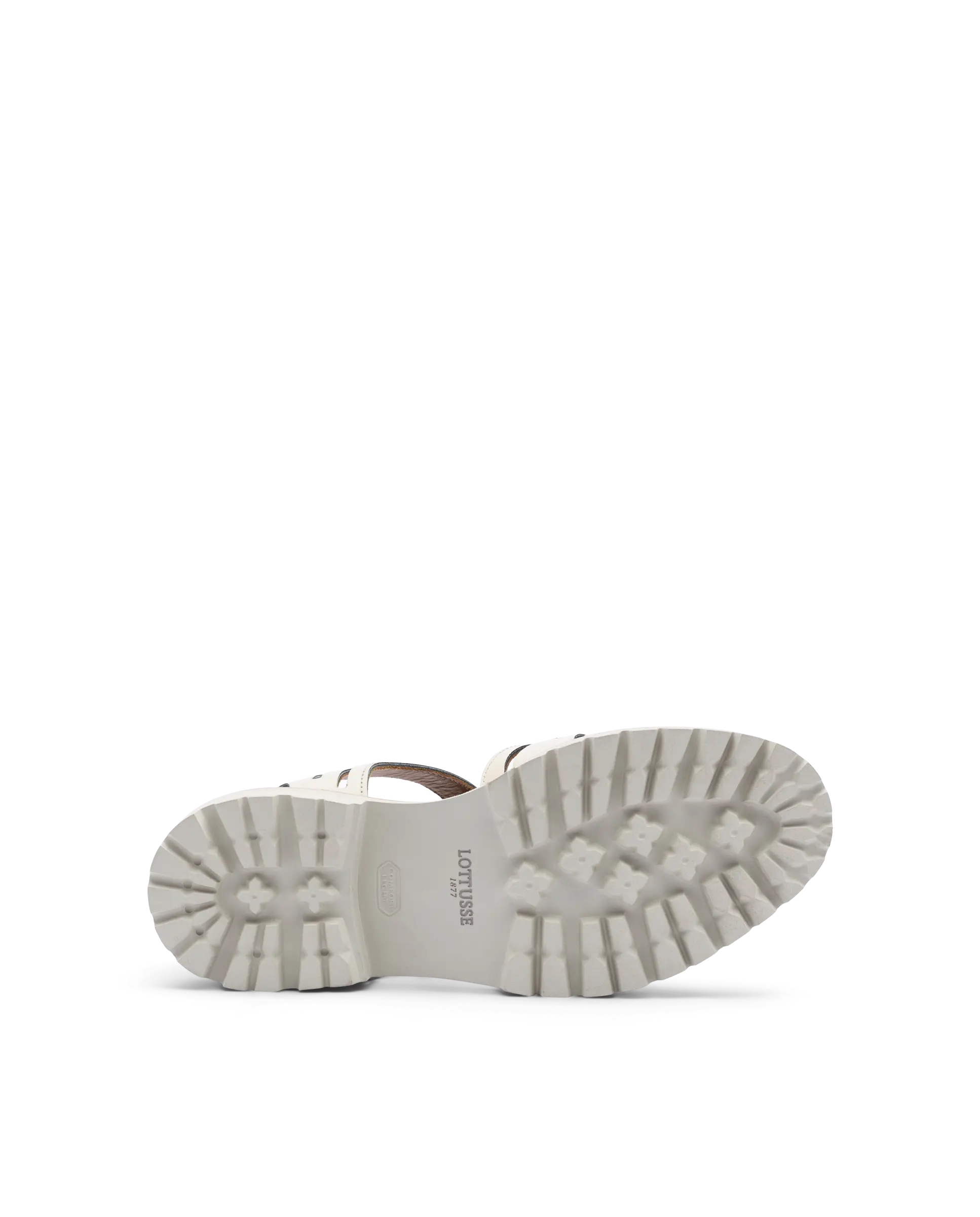 Covent Covent Beige Cow Leather Crab Sandals