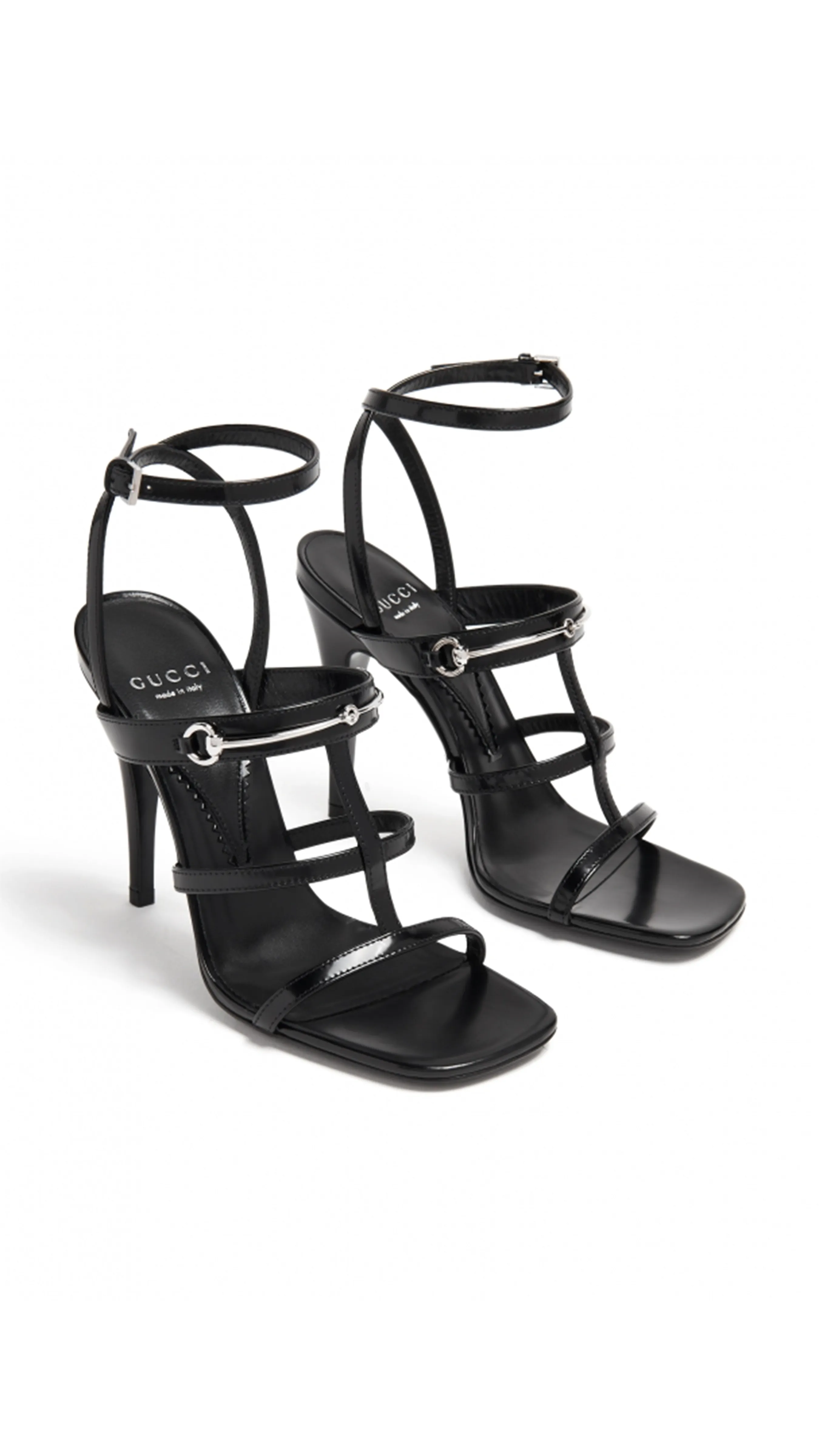 Divine Horsebit Sandals - Black