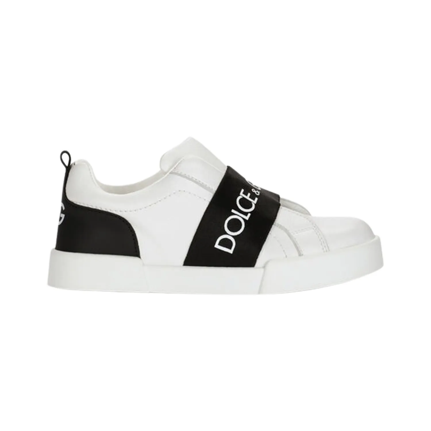 Dolce & Gabbana Low-Top Sneakers White Black