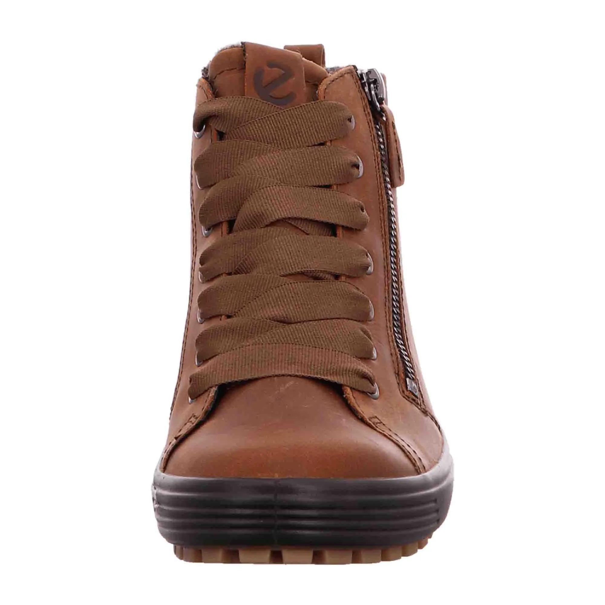 Ecco SOFT 7 TRED Women's Durable Outdoor Boots, Stylish Brown Leather