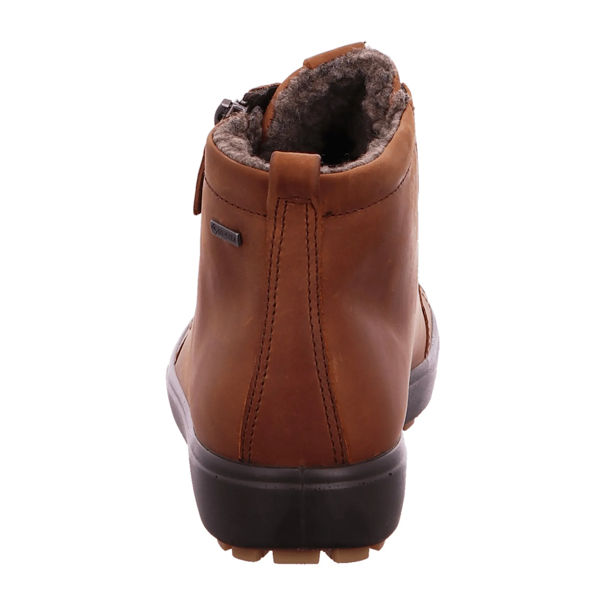 Ecco SOFT 7 TRED Women's Durable Outdoor Boots, Stylish Brown Leather