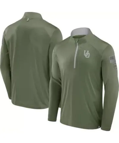 Fanatics Men's NCAA Fanatics Oregon Ducks OHT Military Appreciation Defender Quarter-Zip Jacket