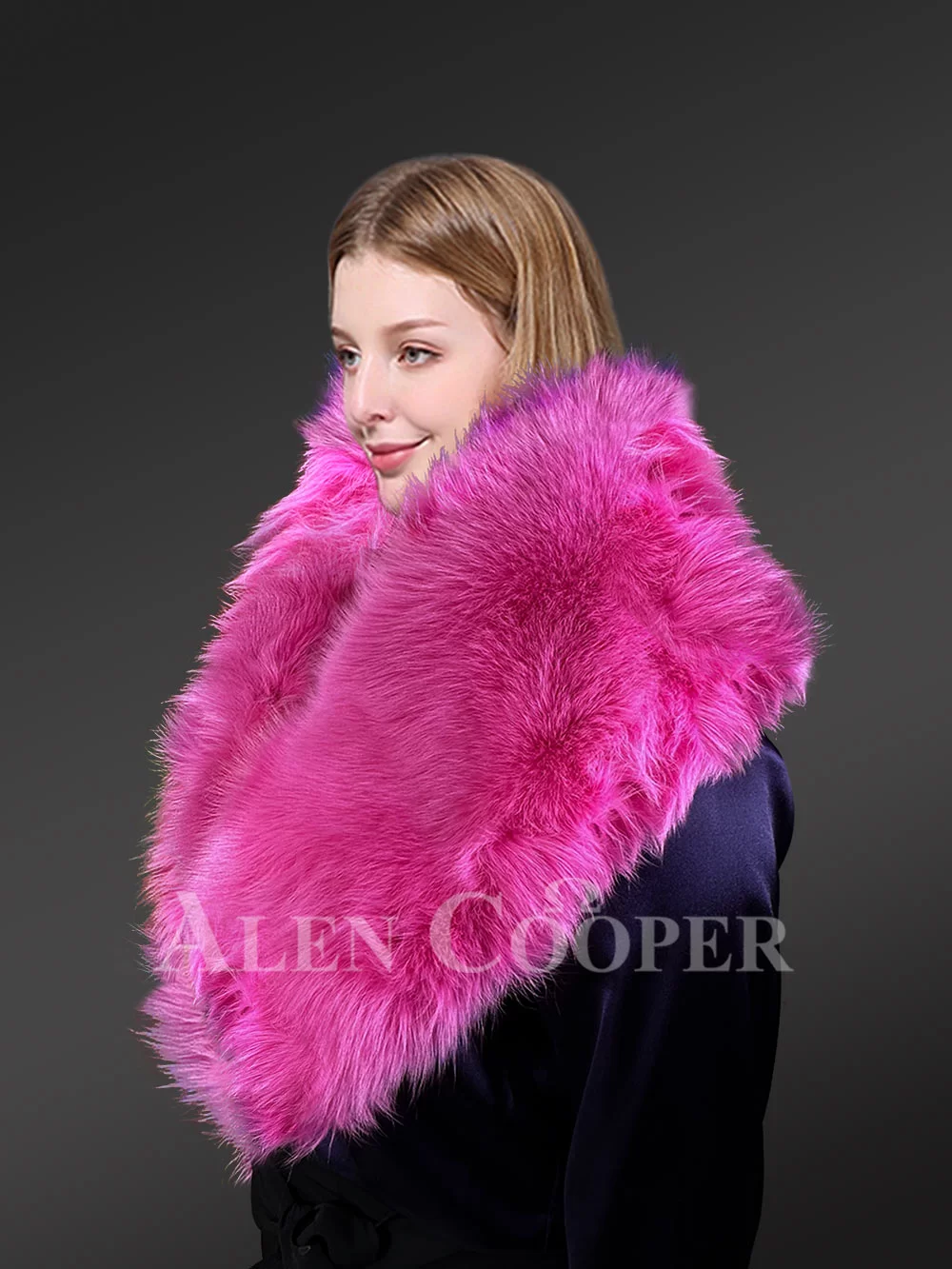 Furry Collar Scarf