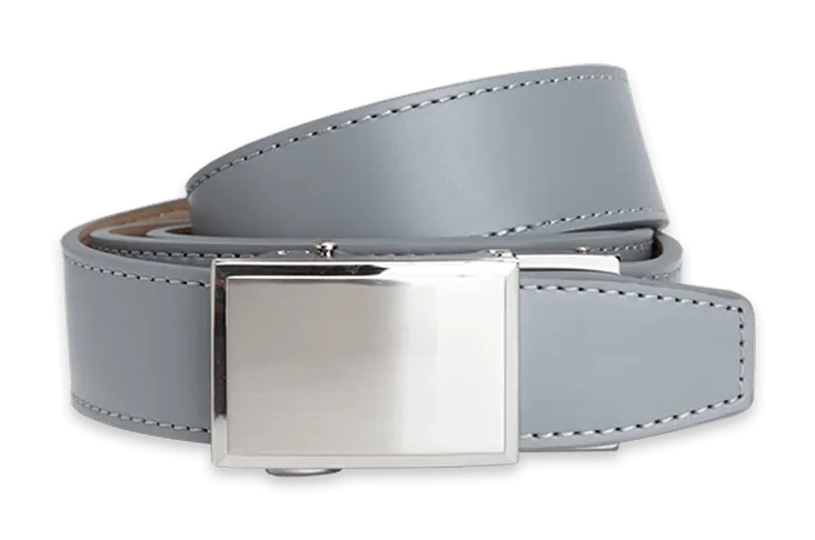 Go-In Shield Grey, 1 3/8 Strap, Golf Belt