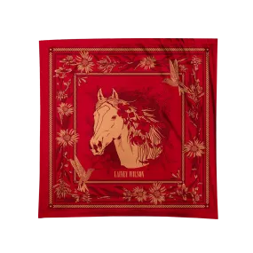 Good Horses Silk Scarf