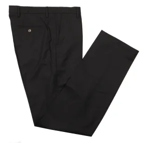 Gretna Black Tropical Wool Trousers