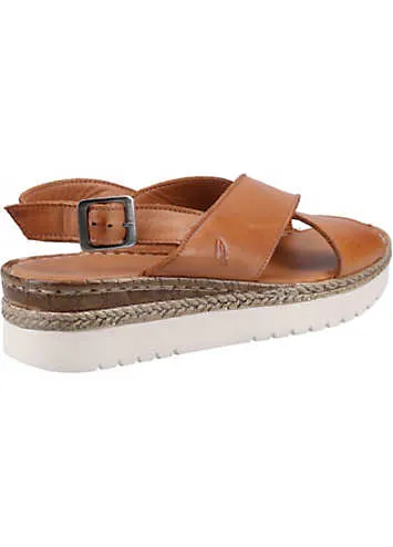 Hush Puppies Saphira Tan Sandals | Grattan