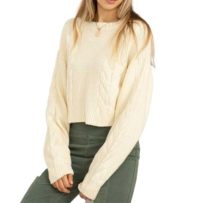 Hyfve Snuggly Cropped Sweater