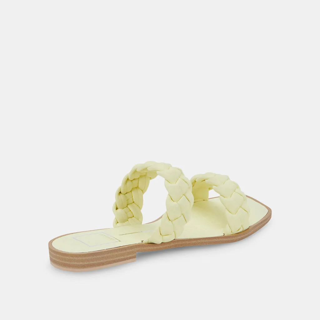 INDY SANDALS LEMON CREAM STELLA– Dolce Vita 6883744186434