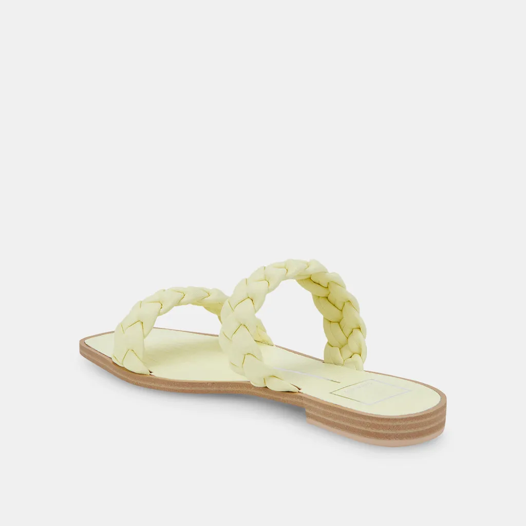 INDY SANDALS LEMON CREAM STELLA– Dolce Vita 6883744186434