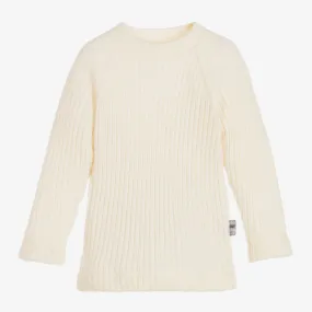 Ivory Merino Wool Sweater