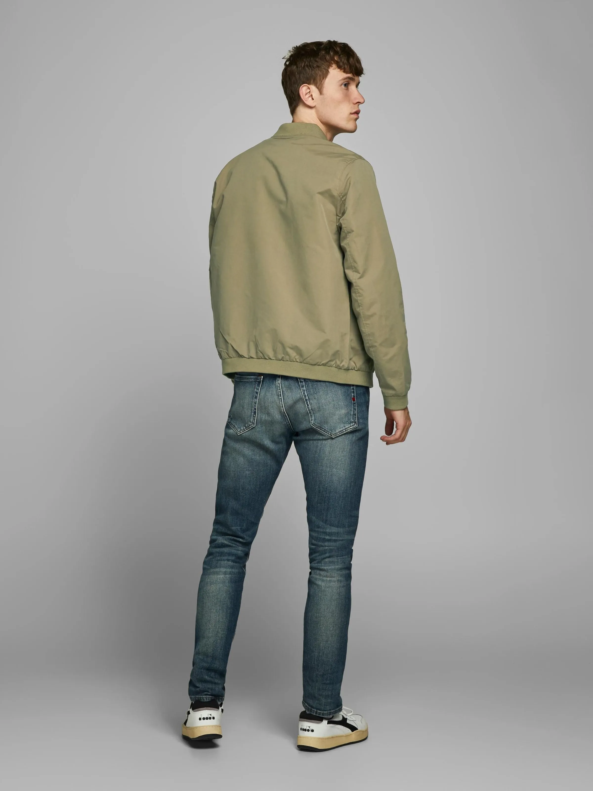 JACK & JONES Regular fit Between-season jacket 'Rush' in Olive