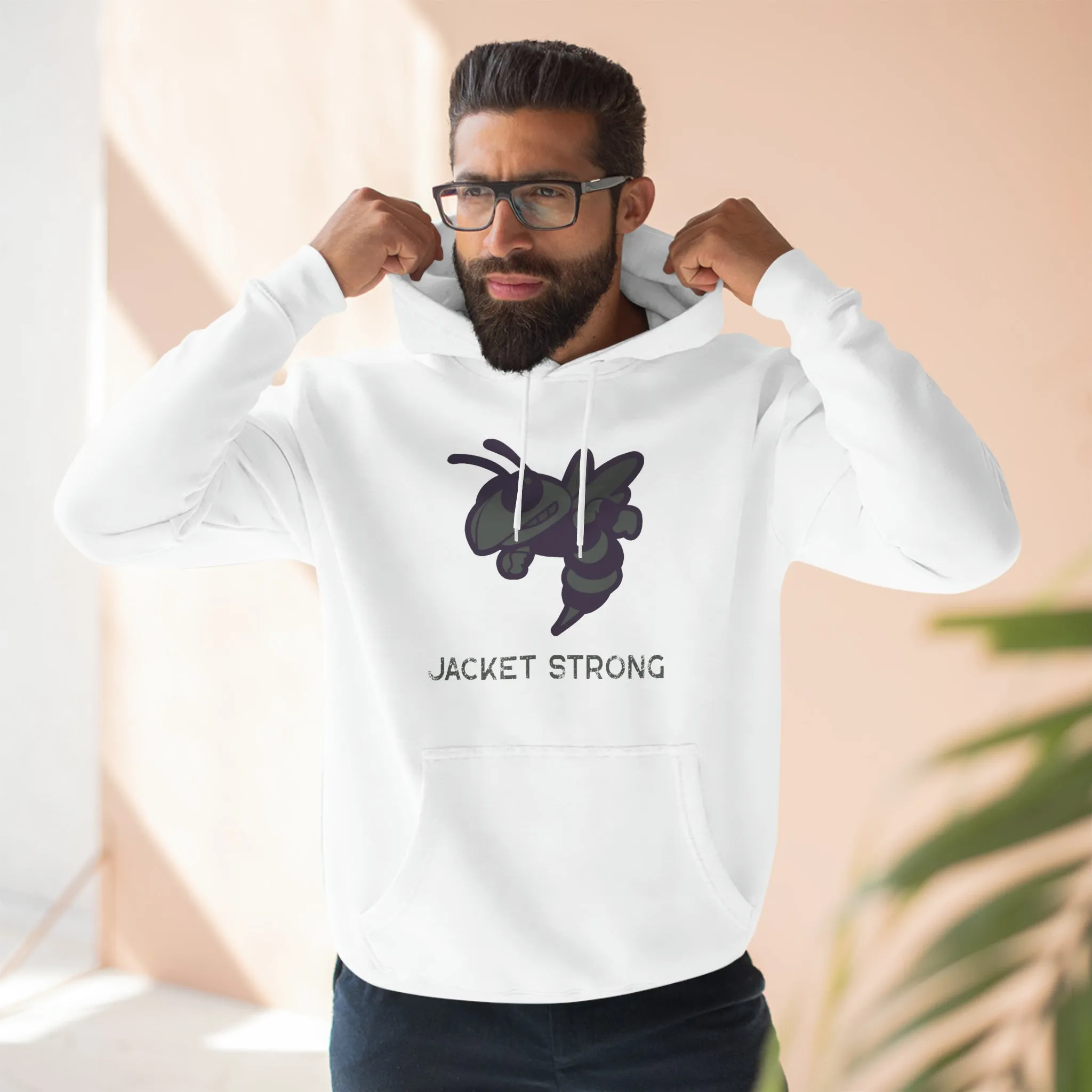 Jacket Strong Adult Unisex Hooded Sweatshirt