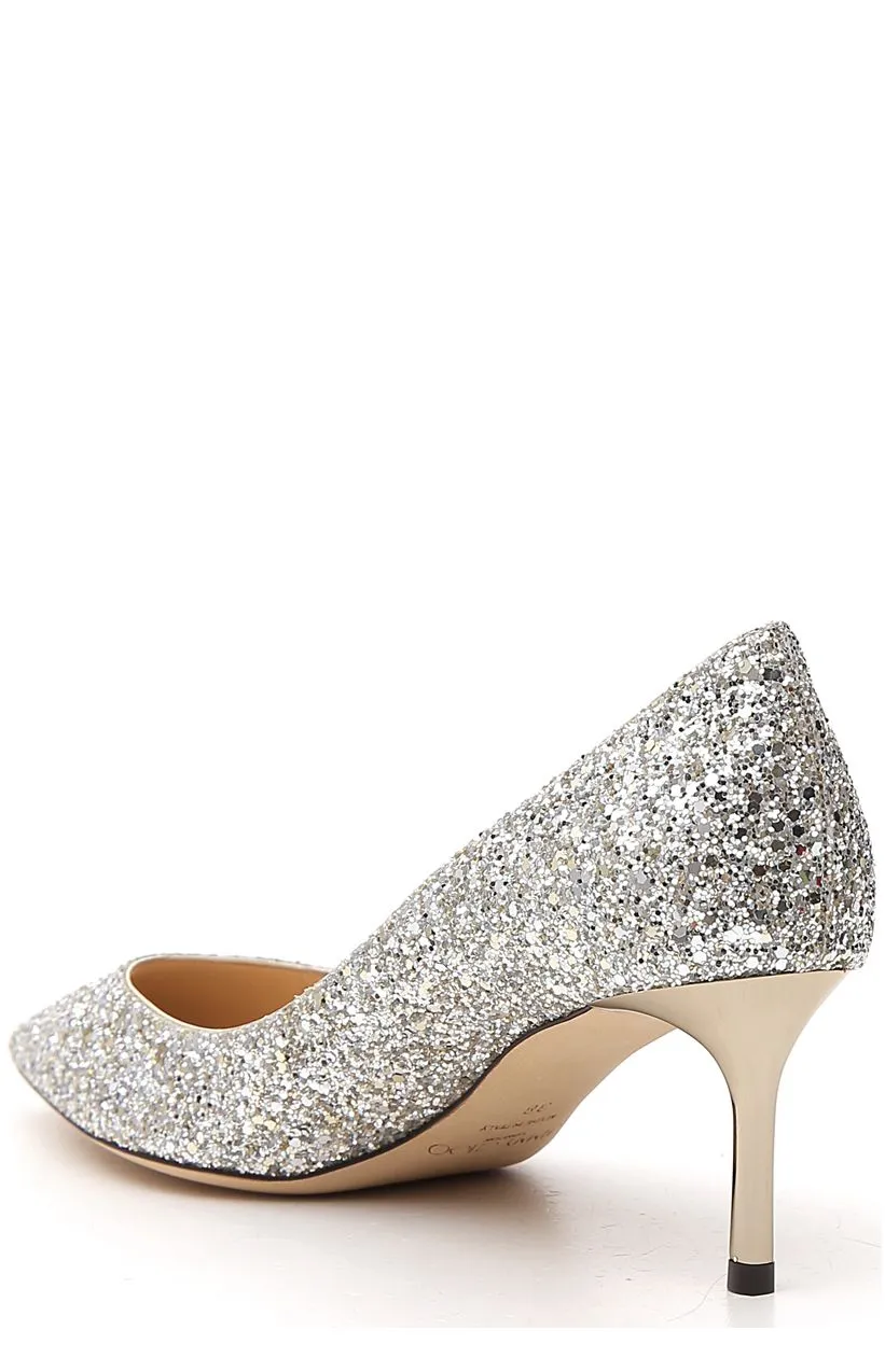 Jimmy Choo Romy 60 Glitter Pumps