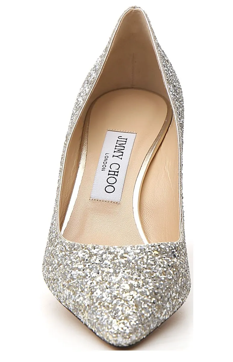 Jimmy Choo Romy 60 Glitter Pumps