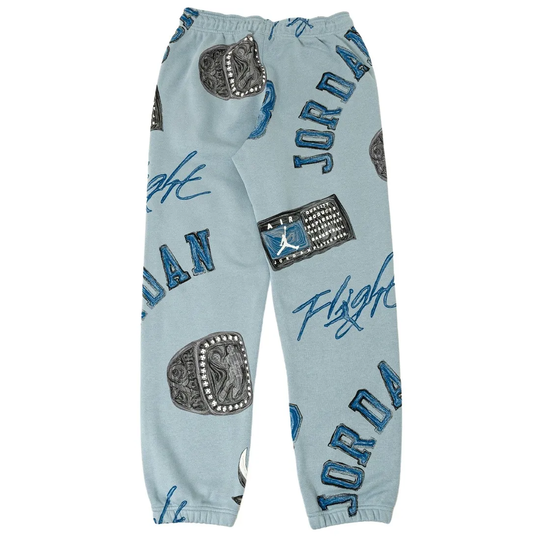 Jordan Women BRKLN AOP FLC Pants (blue grey / sail)