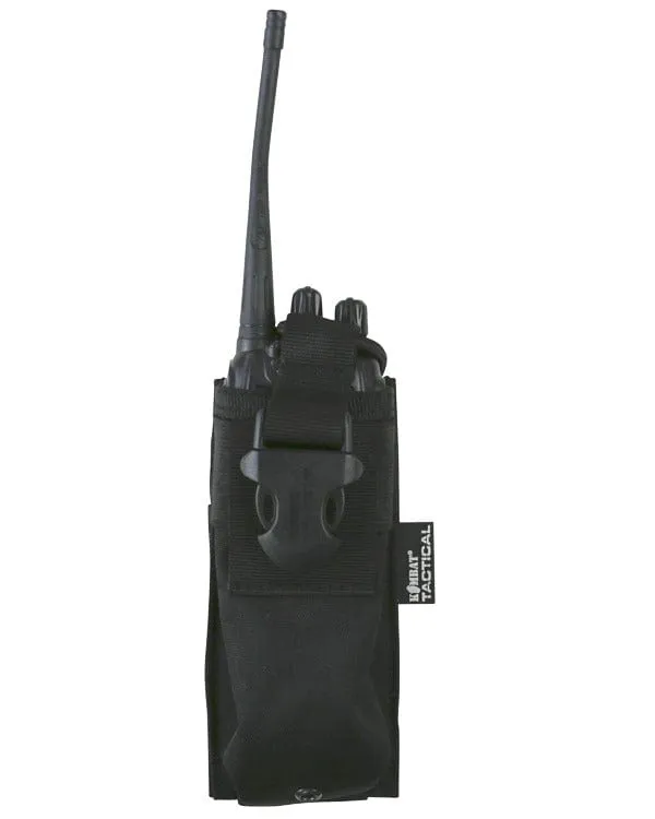 Kombat UK GPS Radio Pouch - Black