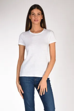 Majestic Filatures Paris Tshirt M. Corta Bianco Donna