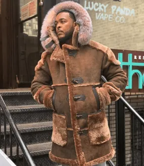 Marlboro Shearling Coat - Daniel's Leather