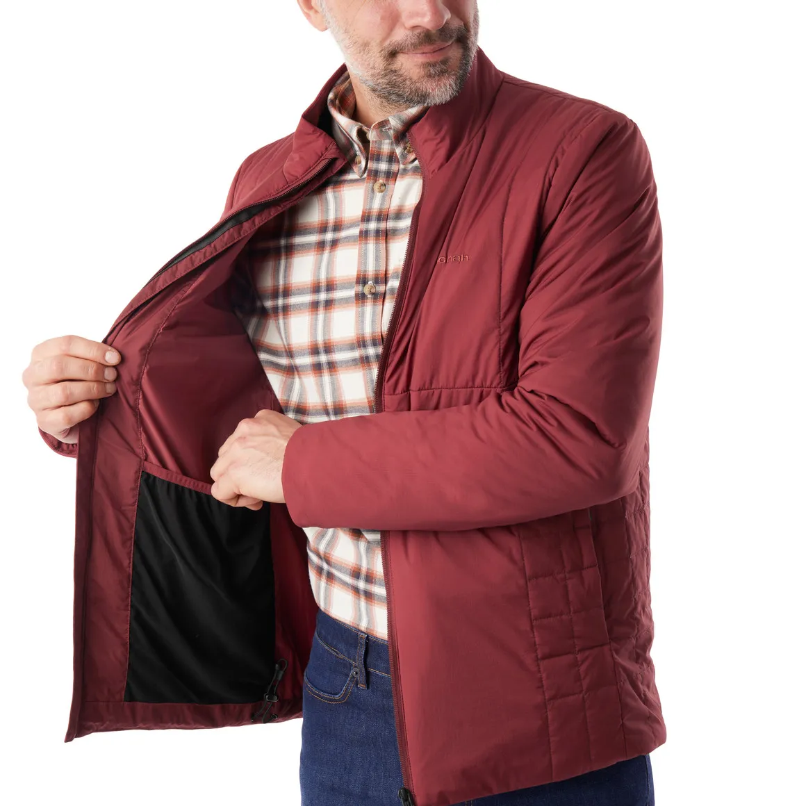 Men's Rime Jacket Auburn Red