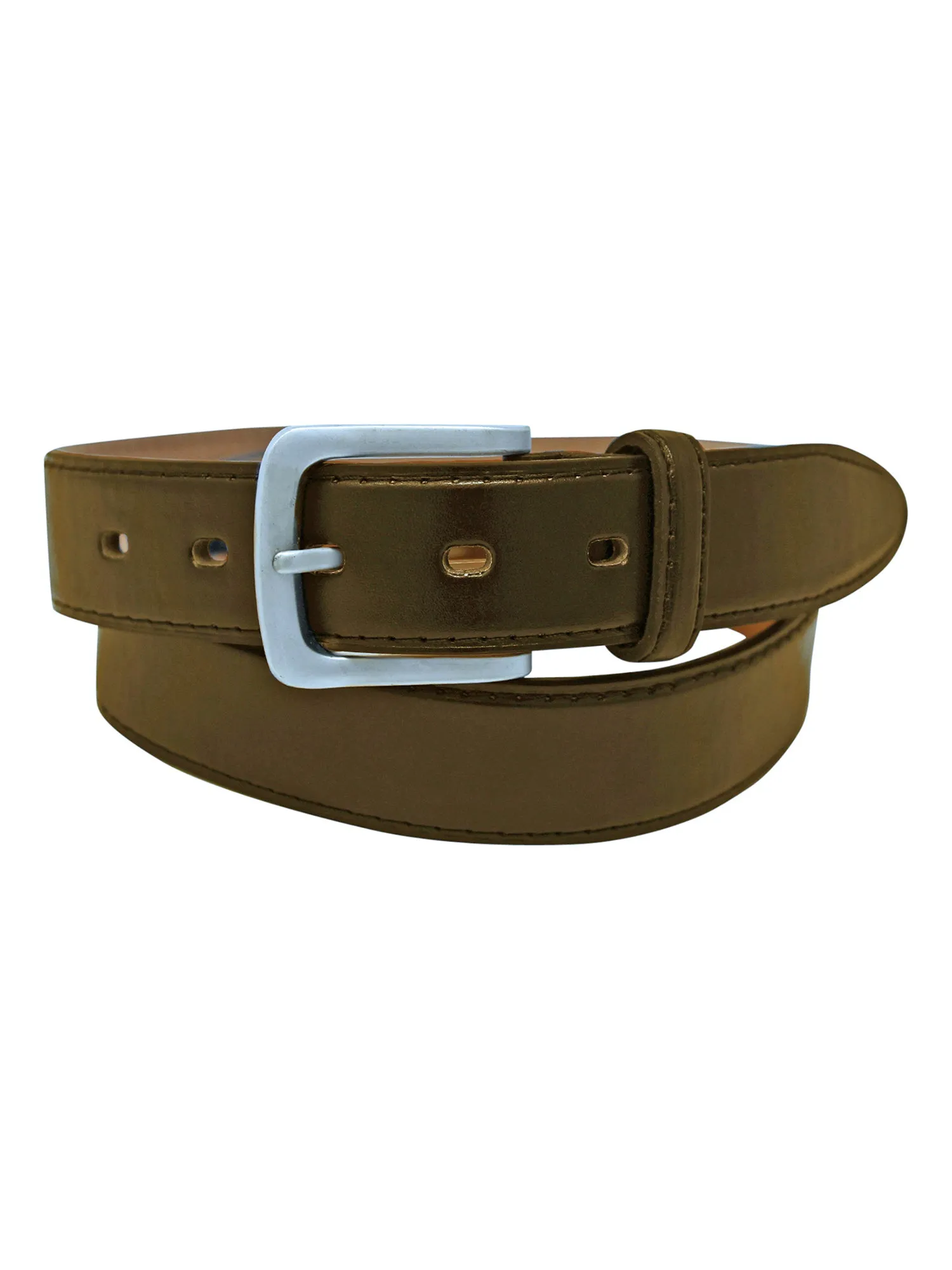 Men's Leather Zipper Money Belt