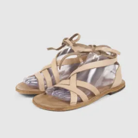 Moma Ladies Spring Mastice Leather Sandals