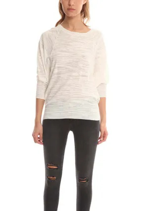 Nema Dolman Sweater - White