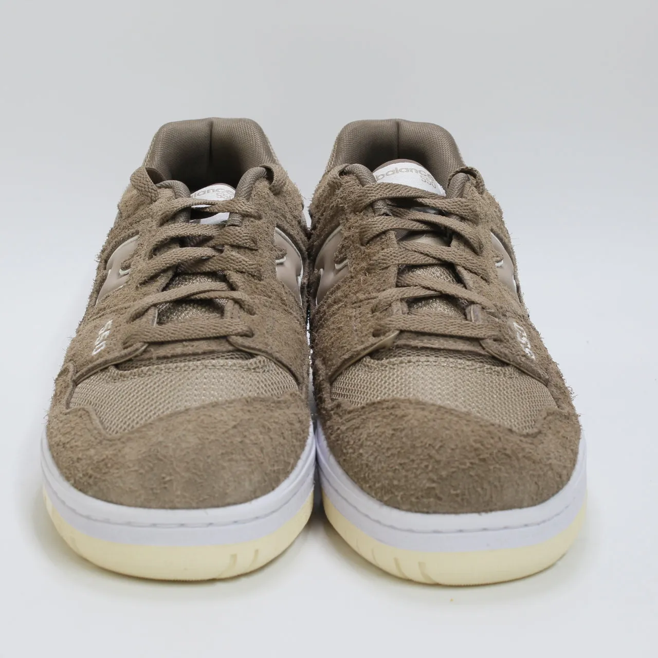 New Balance BB550 Mushroom Brown White Trainers