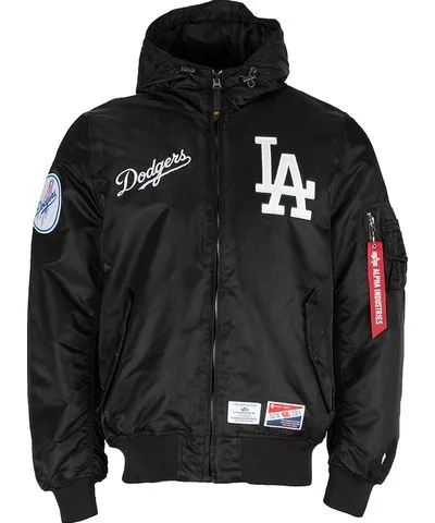 New Era Dodgers Alpha Bomber Jacket